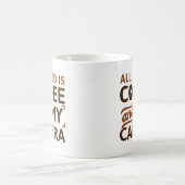 Mug Tout Ce Dont J'Ai Besoin, C'Est Du Café Et Ma Camé (Centre)