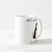 Mug Tout ce dont j'ai besoin c'est du café et mon Husk (Devant droit)