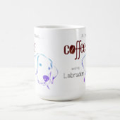 Mug Tout ce dont j'ai besoin, c'est du café et mon Lab (Centre)
