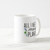 Mug Tout Ce Dont J'Ai Besoin, C'Est Plus De Plantes (Devant droit)