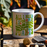 Mug Tout Ce Dont J'Ai Besoin, C'Est Plus De Plantes -<br><div class="desc">Préparez-vous à élever votre obsession plante avec cette tasse vibrante "Tout ce dont j'ai besoin, c'est plus de plantes" ! Parfait comme cadeau d'un amoureux plante, cette tasse est le cadeau parfait personnalisé - ajoutez votre nom pour en faire le vôtre. Que vous sirotiez un café le matin ou que...</div>