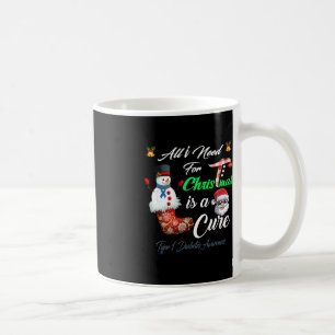 Mug Tout ce dont j'ai besoin pour Noël est un traiteme