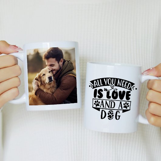 Mug Tout ce dont vous avez besoin c'est d'amour et une