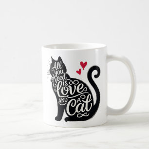 Mug Tout ce dont vous avez besoin, c'est de l'amour et