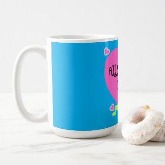 Mug Tout ce dont vous avez besoin est l'amour – Concep