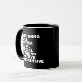 Mug Tout ce que j'aime (Devant gauche)