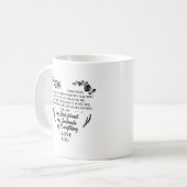 Mug Tout ce que je t'aime chemise (Devant gauche)