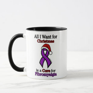 Mug Tout ce que je veux pour Noël/Casquette...Fibro Mu