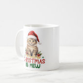 Mug Tout ce que je veux pour Noël, c'est Mew (Devant gauche)