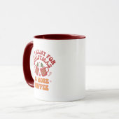 Mug Tout ce que je veux pour Noël c'est plus de café (Devant gauche)