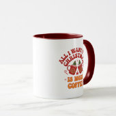 Mug Tout ce que je veux pour Noël c'est plus de café (Devant droit)