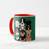 Mug Tout Ce Que Je Veux Pour Noël, C'Est Plus De Chien (Devant gauche)