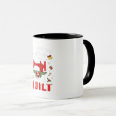 Mug Tout ce que je veux pour Noël, c'est plus de temps (Devant droit)