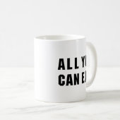 MUG TOUT CE QUE VOUS POUVEZ MANGER (Devant droit)