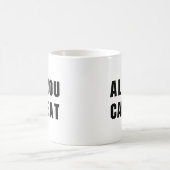 MUG TOUT CE QUE VOUS POUVEZ MANGER (Centre)