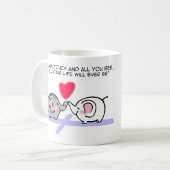 Mug Tout ce que vous touchez (Devant gauche)