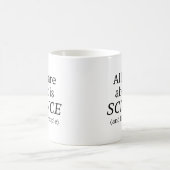 Mug Tout ce qui compte pour moi c'est la SCIENCE (Centre)