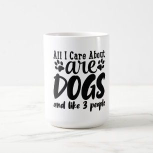 Mug Tout ce qui m'importe ce sont les chiens et enviro