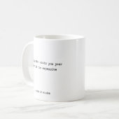 Mug Tout ce qui te coûte ta paix  (Devant gauche)