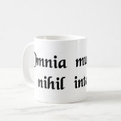 Mug Tout change, rien périt (Devant gauche)