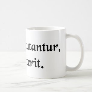 Mug Tout change, rien périt