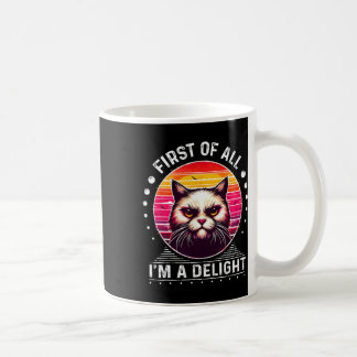 Mug Tout D'Abord Je Suis Un Chat Délicieux Chat En Col