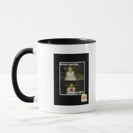 Mug Tout d'abord moi étais comme (Gauche)
