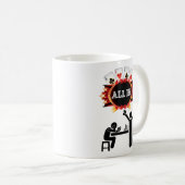 Mug Tout Dans Le Gagnant Du Poker (Devant droit)