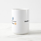 Mug Tout Divisé Par 21 Millions De Bitcoins (Centre)