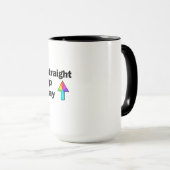 Mug Tout droit gay (Devant droit)