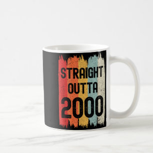 Mug Tout droit sorti de 2000 Drôle Rétro Anniversaire