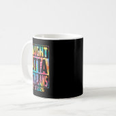 Mug Tout droit sorti des plans de cours Drôle de remis (Devant gauche)