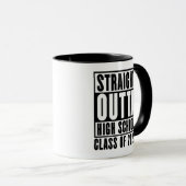Mug Tout droit sorti du lycée promotion 2027 (Devant droit)