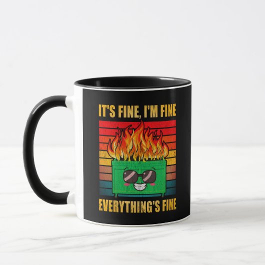 Mug Tout est en feu (Gauche)