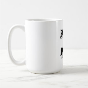 Mug TOUT EST IMPORTANT   Anti Design Typographie A