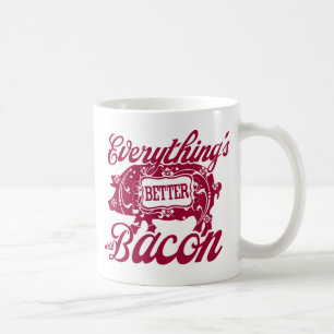 Mug Tout est meilleur avec le lard