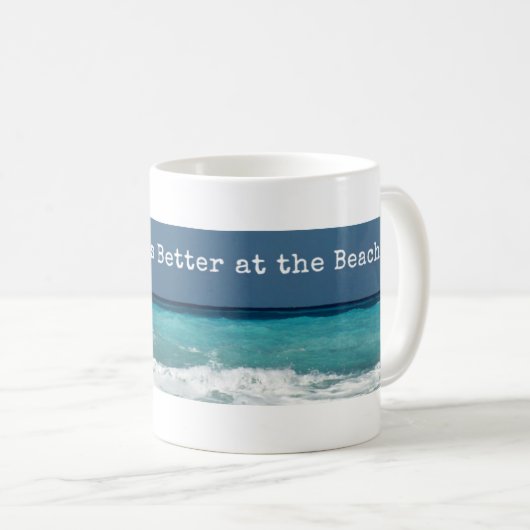 Mug Tout est mieux au Beach Classic (Devant droit)