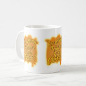 Mug Tout est mieux avec le fromage. Drôle Moto (Devant gauche)