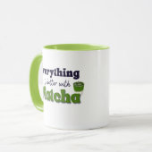 Mug Tout est mieux avec Matcha (Devant gauche)