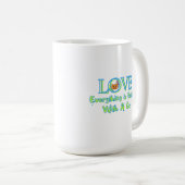 Mug Tout est mieux avec un chat (Devant droit)