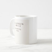 Mug Tout est Nice au Curry de Citrouille | Design pour (Devant gauche)