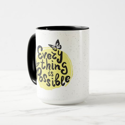 Mug Tout est possible (Devant gauche)