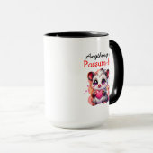 Mug Tout est Possum-ble | Clin personnalisé (Devant droit)