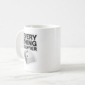 Mug Tout est sous contrôle Mugue drôle de pun tech (Devant gauche)