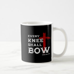 Mug Tout genou fléchira Romains 14_11 Chrétien Jésus