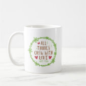 Mug Tout grandit avec amour (Gauche)