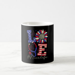 Mug Tout infirmière américaine Scrub Jour de la mémoir