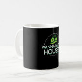 Mug Tout je touche des tours à l'agent immobilier (Devant gauche)