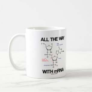 Mug Tout Le Chemin Avec L'ARNm Messenger ARN Bio Moléc