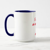 Mug "Tout le monde a droit à mon opinion" (Gauche)